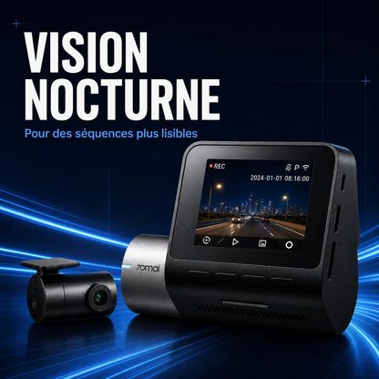 Dashcam 3K voiture avant arrière – 70mai A510