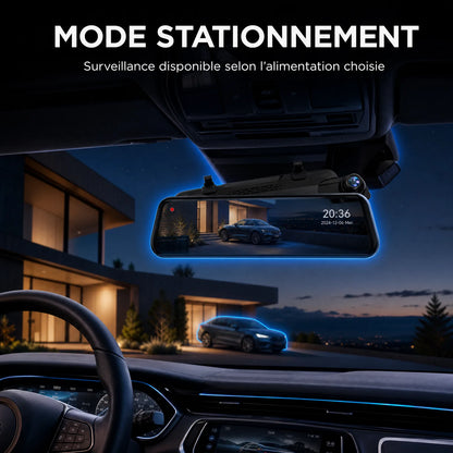 Dashcam rétroviseur sans fil 4K — WOLFBOX G930