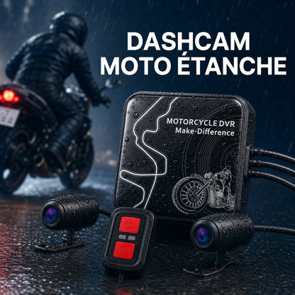 VSYS D6WL D6RL dashcam moto étanche