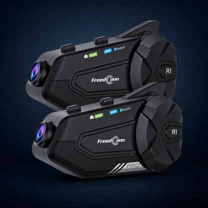 FreedConn R1 Pro caméra embarquée moto, vue principale