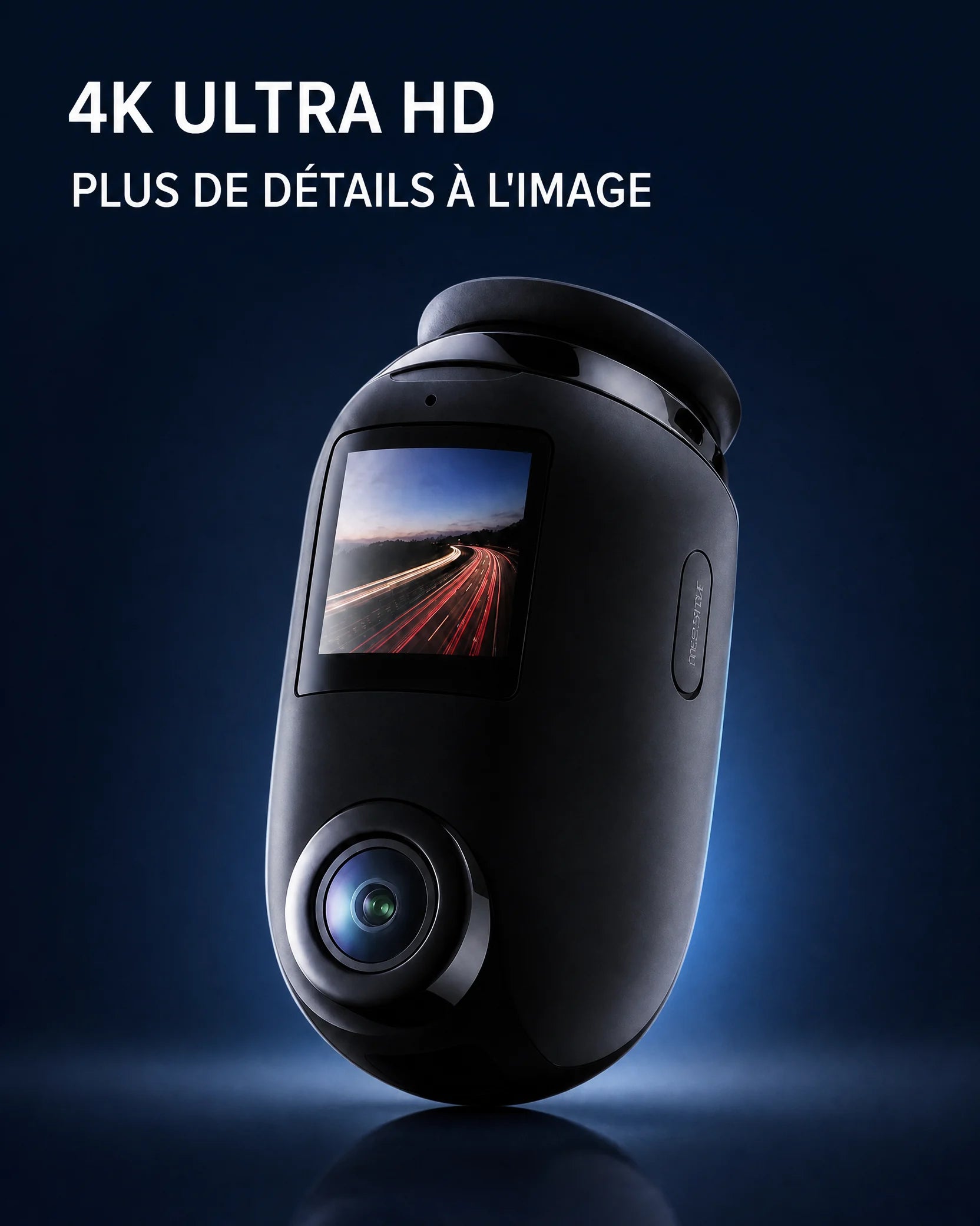 70mai X800 Omni, enregistrement 4K