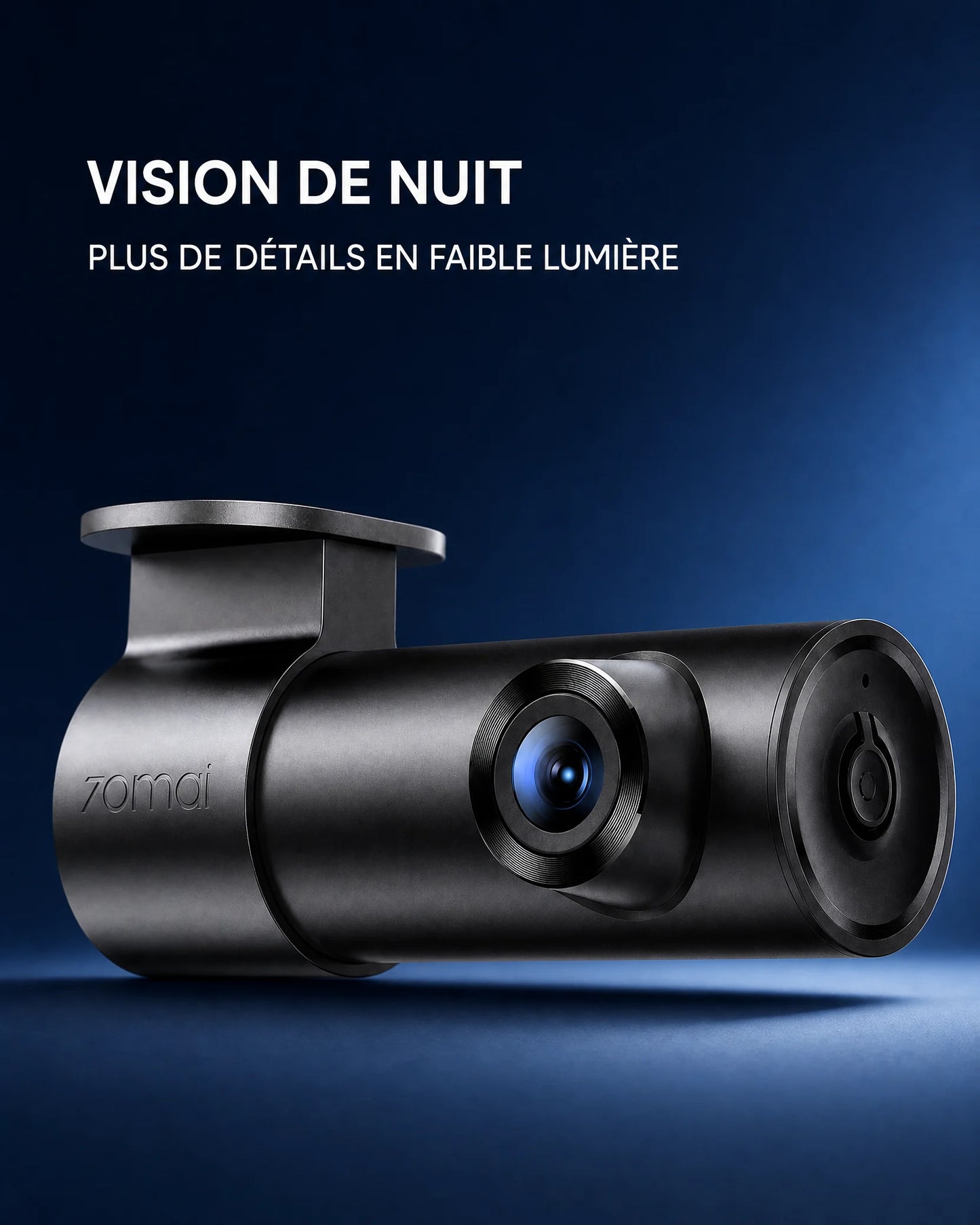 70mai M310 Plus, vision de nuit et détails en faible lumière