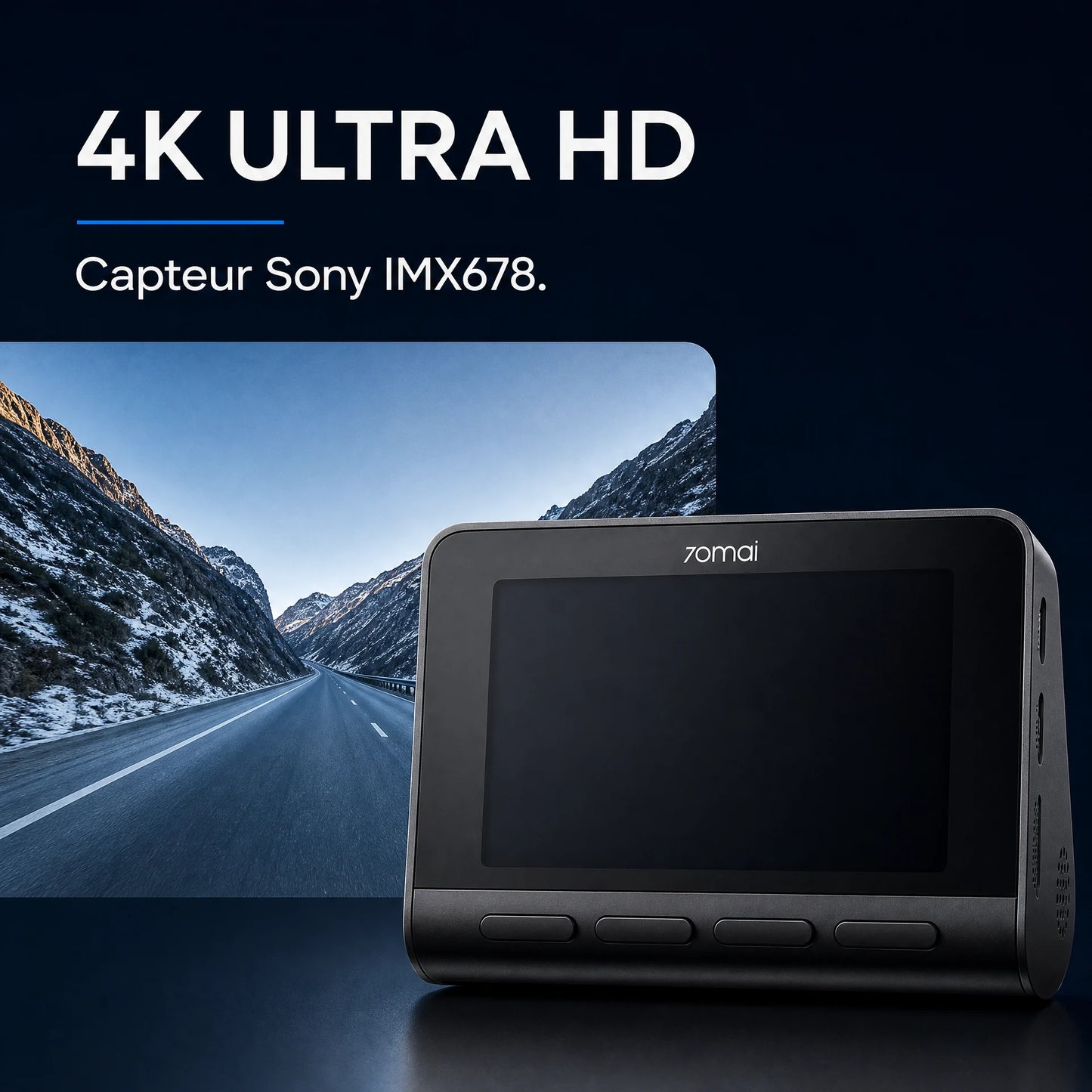Dashcam 4K GPS — 70mai A810S