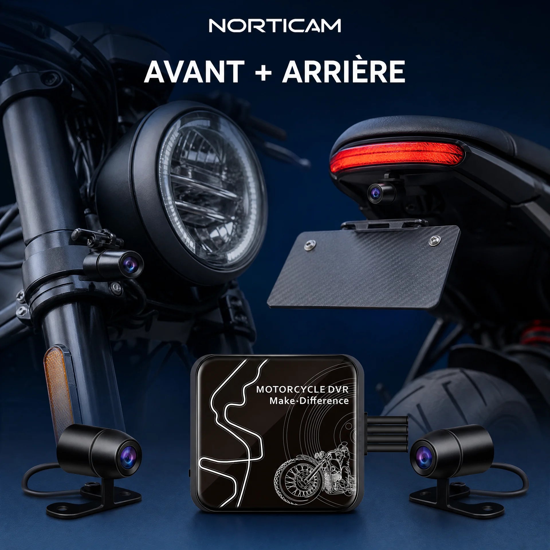 VSYS D6WL D6RL caméra avant et arrière