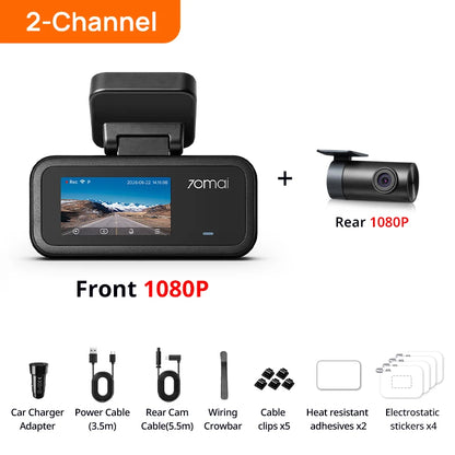 Dashcam voiture compacte HDR — 70mai A210