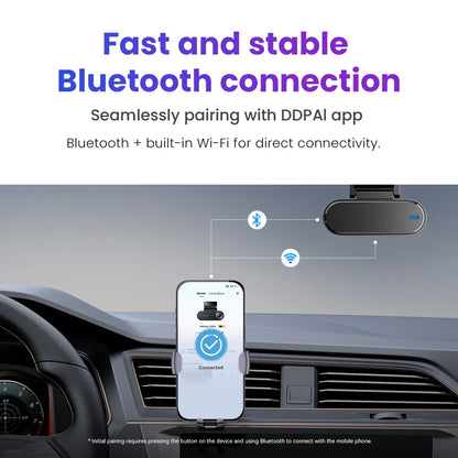 Dashcam 4K avant arrière — DDPAI N5 Dual