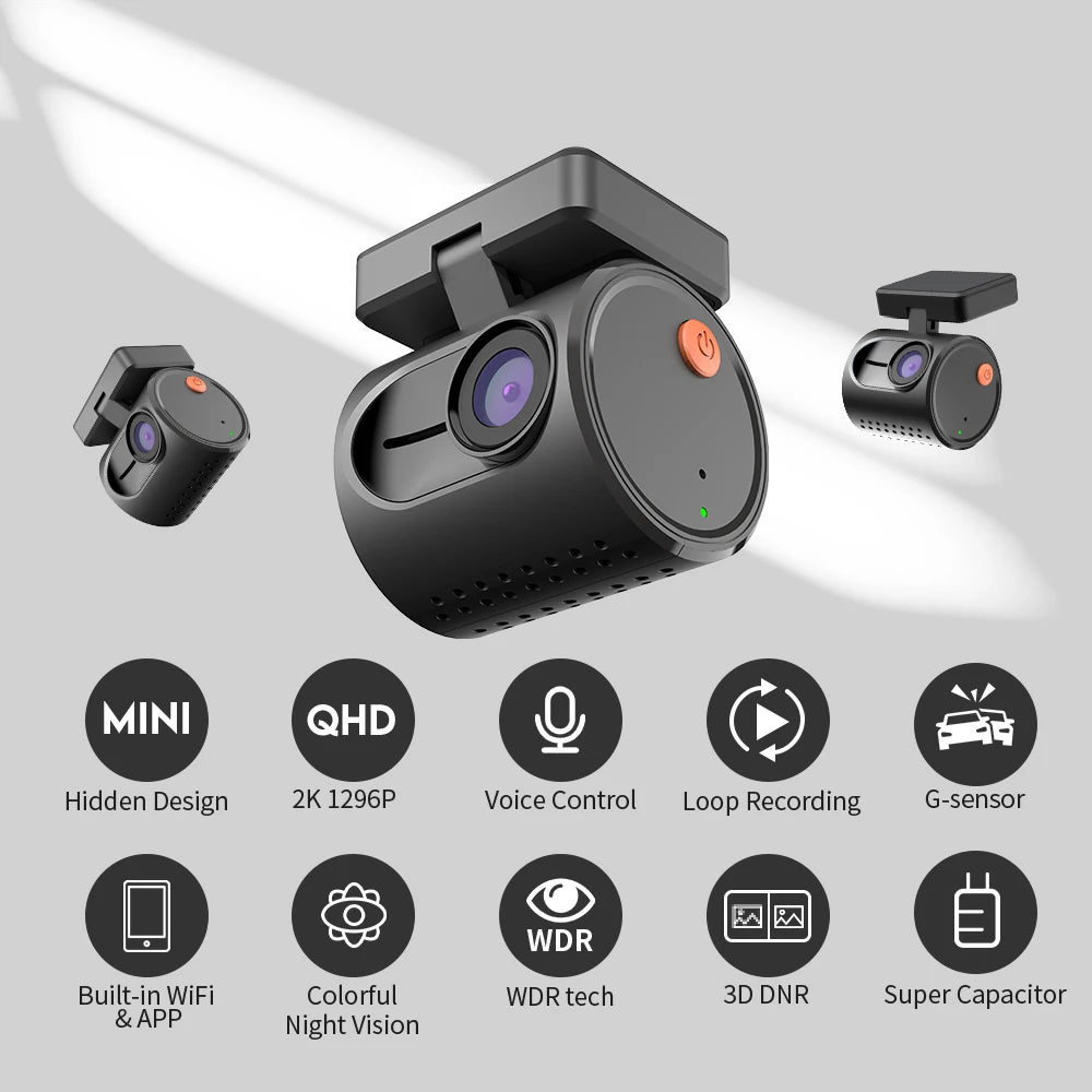 Dashcam voiture mini 2K — KAWA MINI3