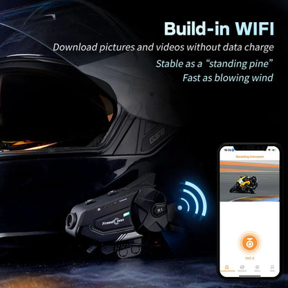 Dashcam moto sans fil — FreedConn R1 Pro