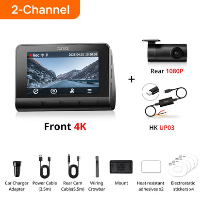 Dashcam 4K GPS — 70mai A810S