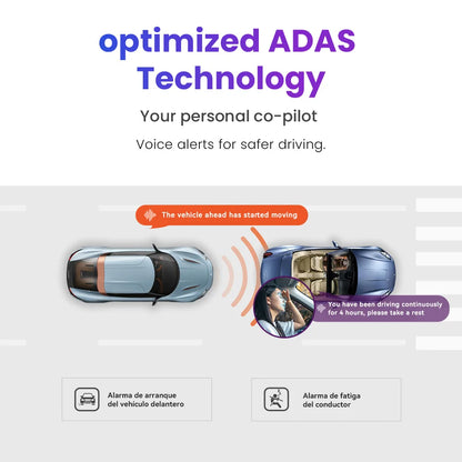Dashcam 4K avant arrière — DDPAI N5 Dual