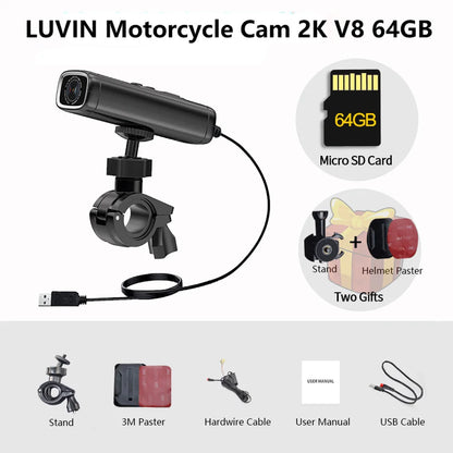 Dashcam moto 2K — FreedConn Black Box