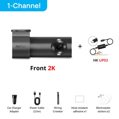 Dashcam voiture discrète 2K — 70mai M310 Plus