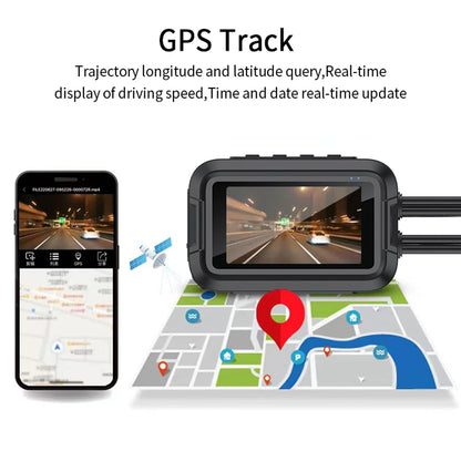 Dashcam moto avant arrière — Kocam DVR 1080p