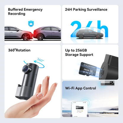 Dashcam 2K voiture — DDPAI MINI Pro