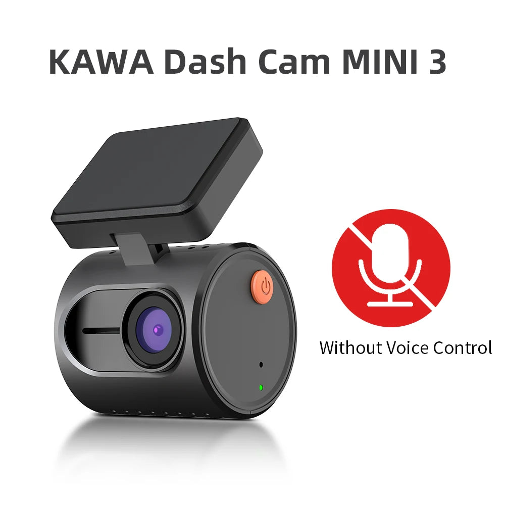 Dashcam voiture mini 2K — KAWA MINI3
