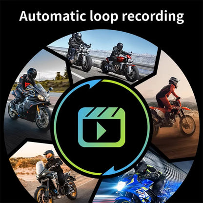 Dashcam moto double caméra — JIUYIN 1080p