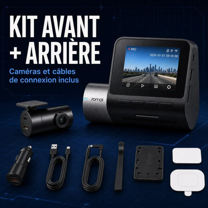 Dashcam 3K voiture avant arrière – 70mai A510
