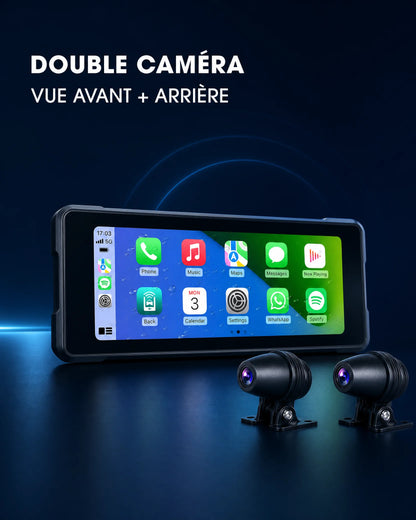 JMCQ DVR 6,86 pouces avec double caméra avant et arrière