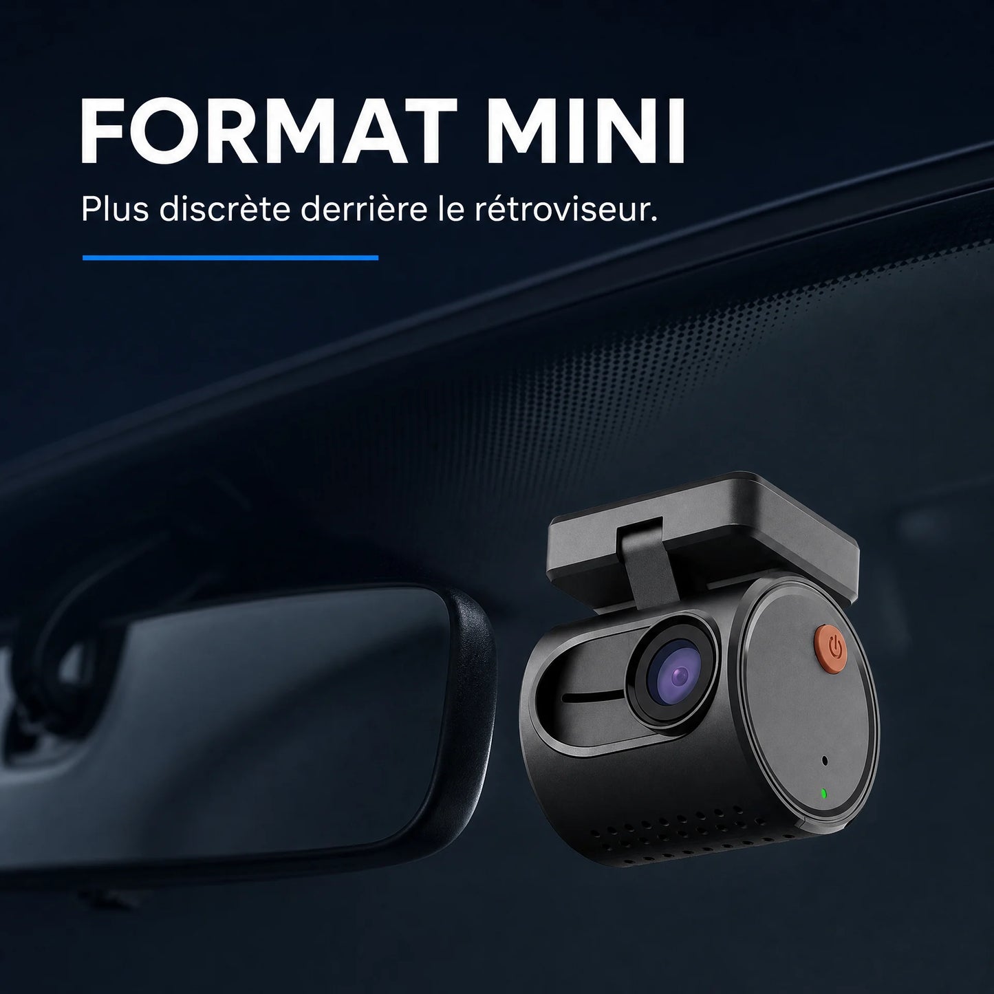 Dashcam voiture mini 2K — KAWA MINI3