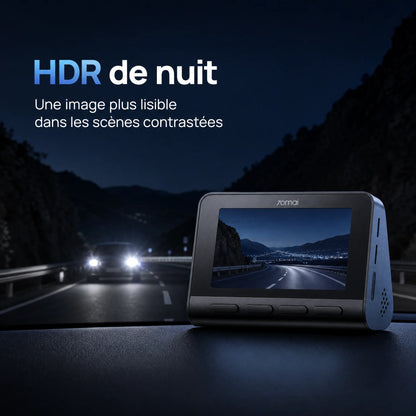 70mai A810S dashcam 4K avec HDR de nuit