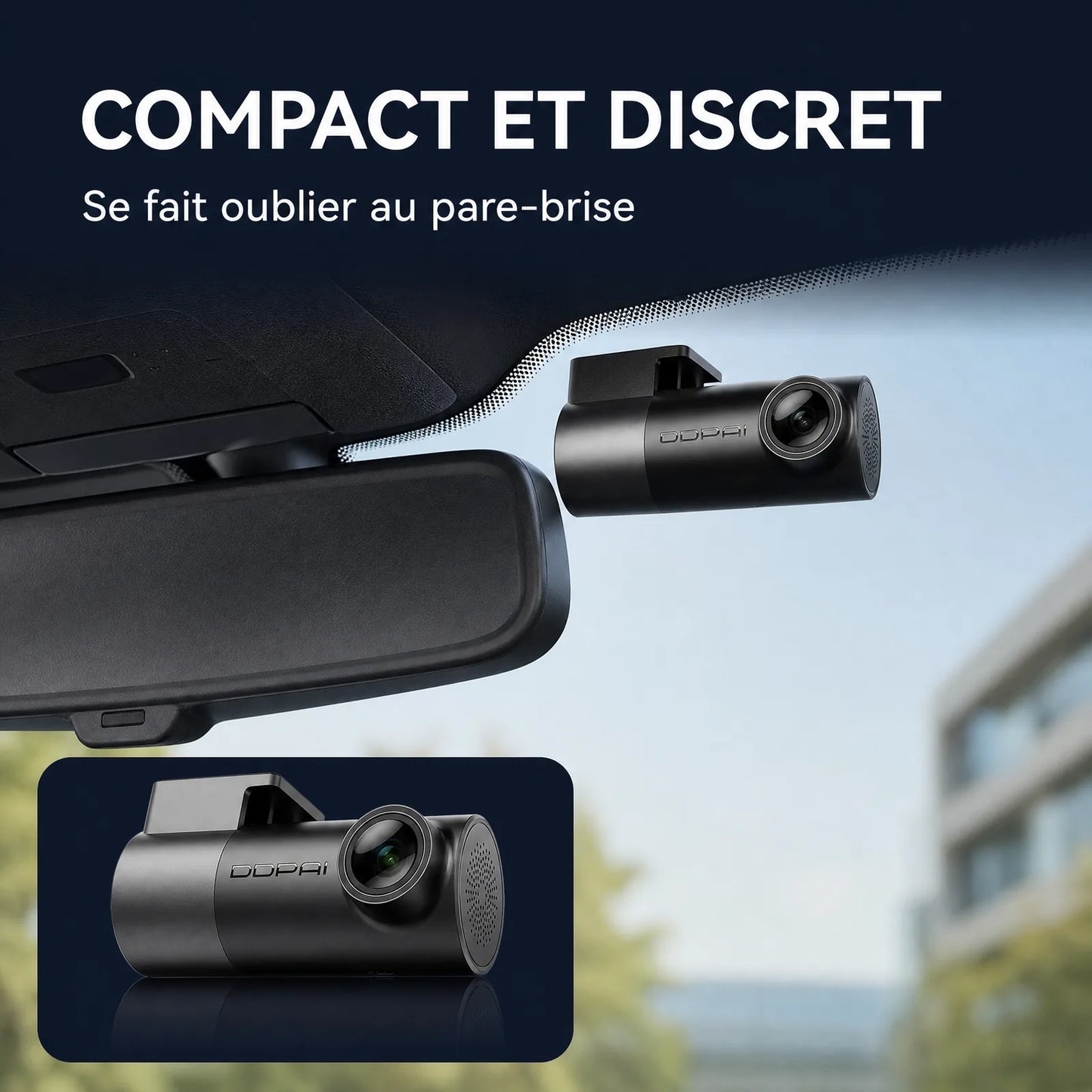 Dashcam 2K voiture — DDPAI MINI Pro