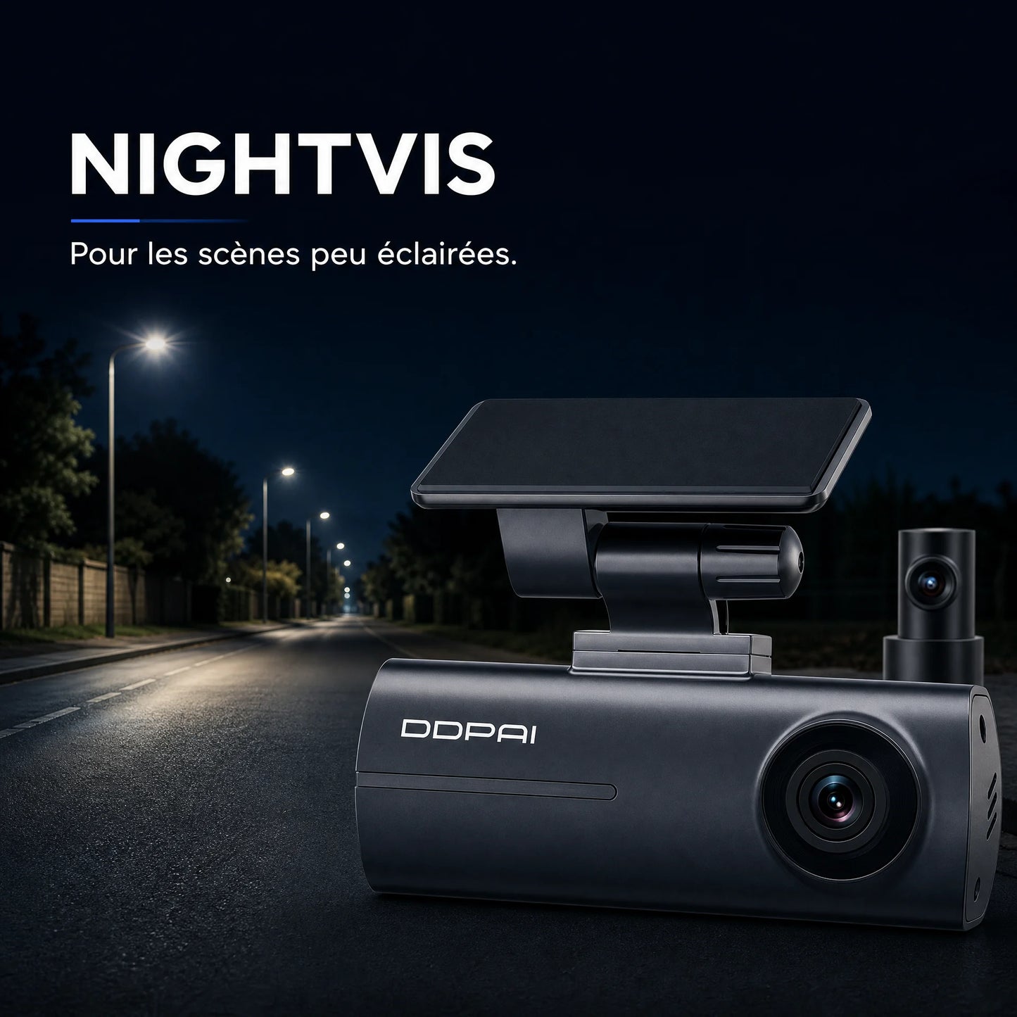 Dashcam avant arrière — DDPAI N1 Dual