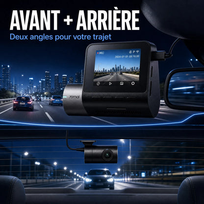 Dashcam 3K voiture avant arrière – 70mai A510