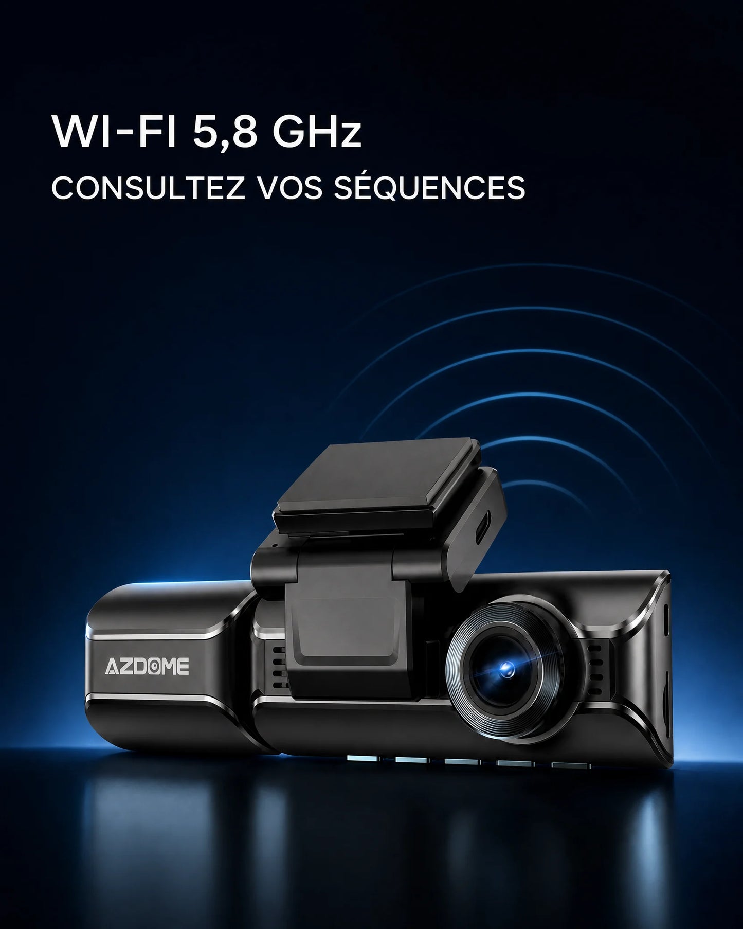 AZDOME M550 Pro Wi-Fi 5,8 GHz