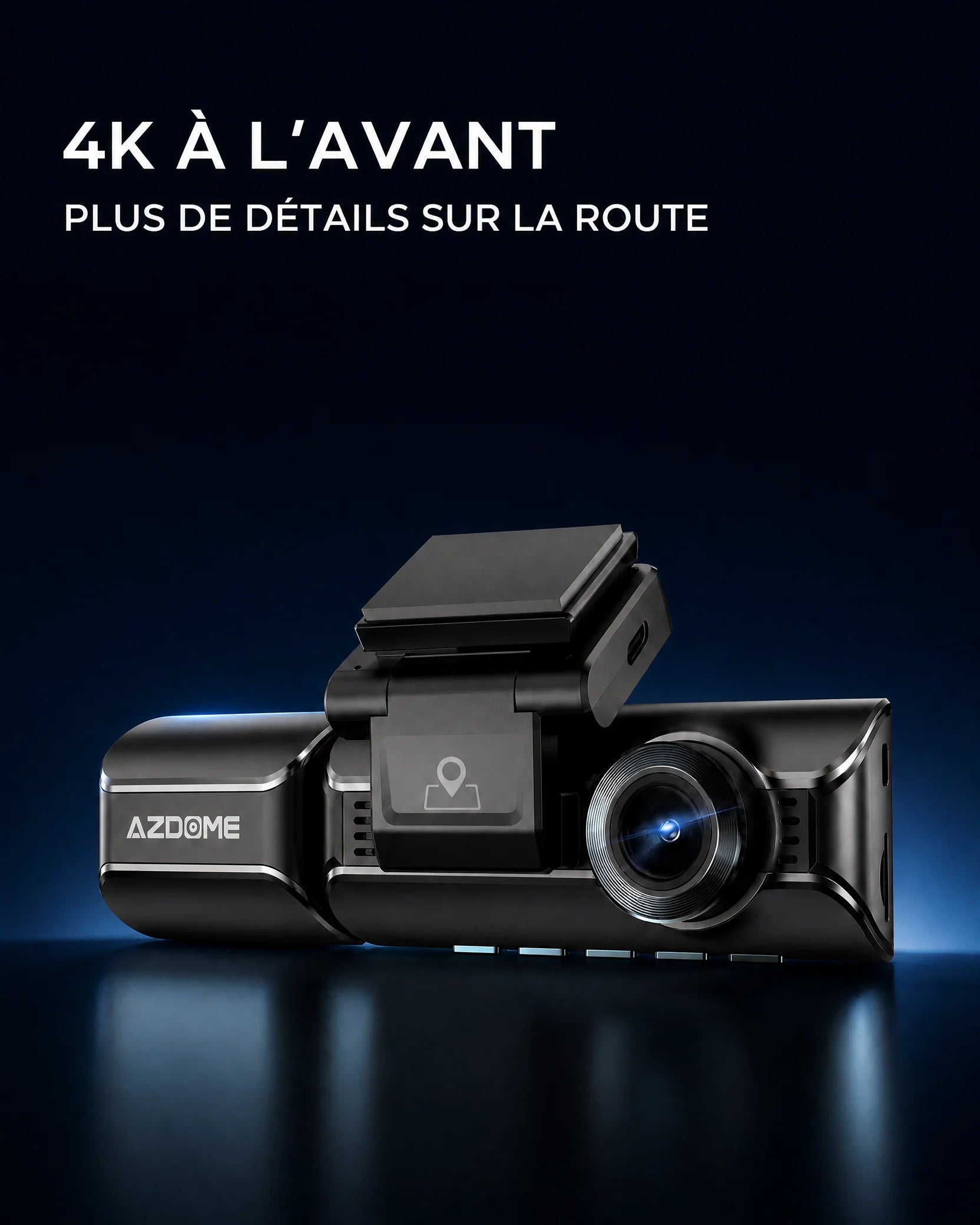 AZDOME M550 Pro dashcam 4K avant