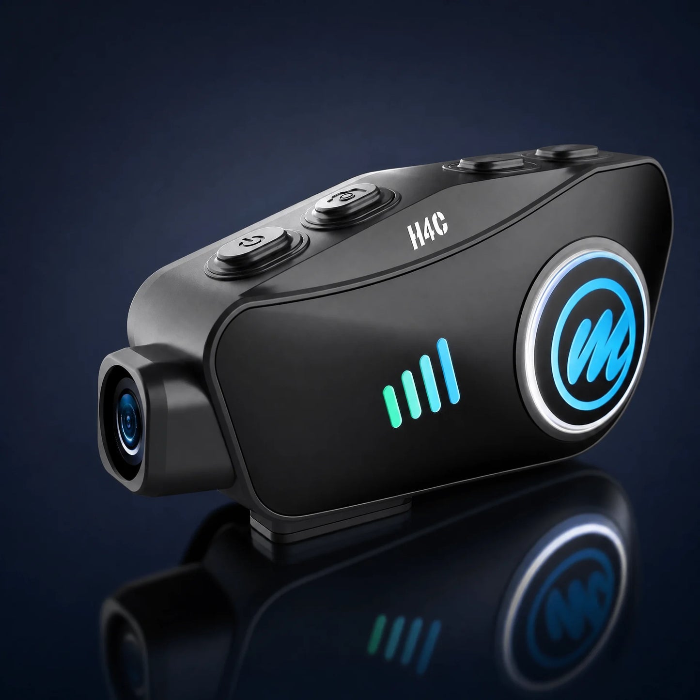 MOMAN H4C dashcam moto 360 degrés, vue principale