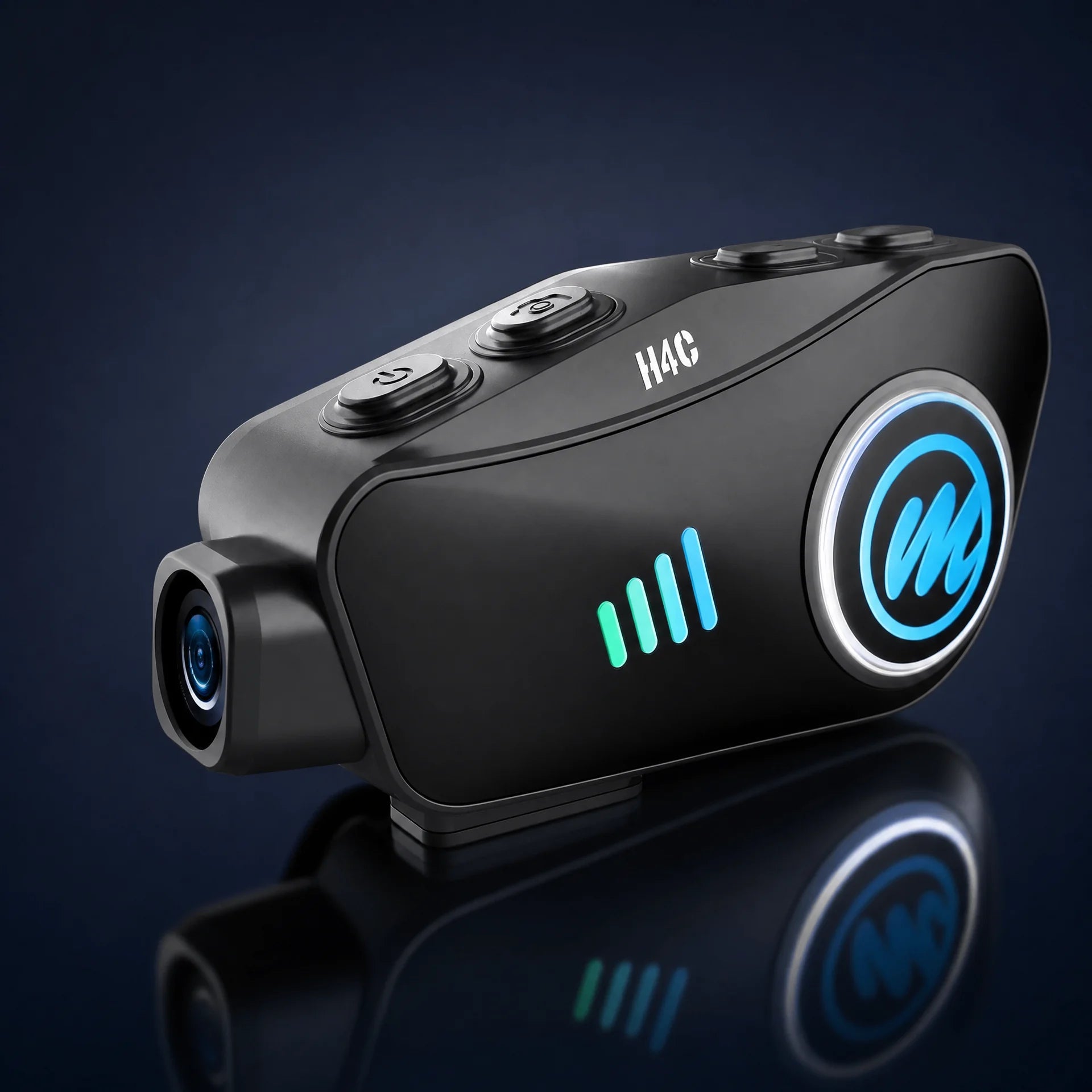 MOMAN H4C dashcam moto 360 degrés, vue principale