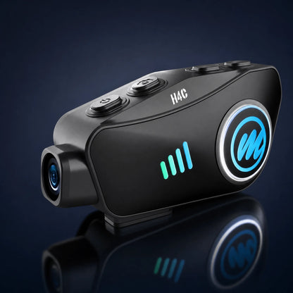 MOMAN H4C dashcam moto 360 degrés, vue principale