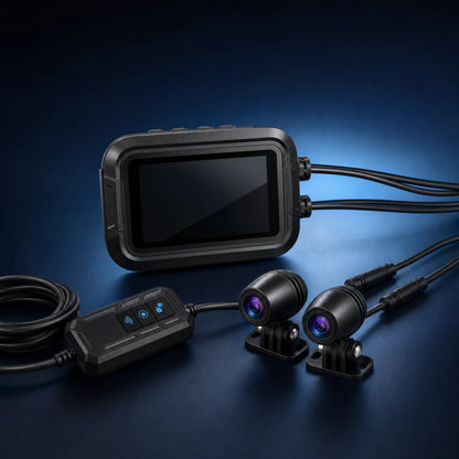 Kocam DVR dashcam moto 1080p, vue principale