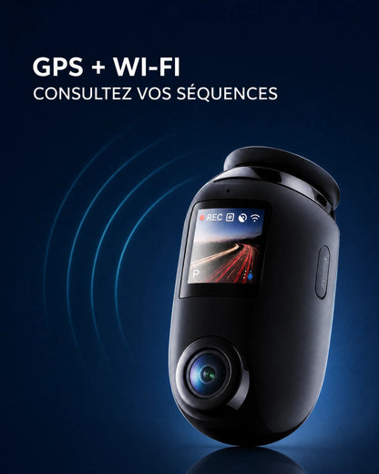 70mai X800 Omni, GPS et Wi-Fi