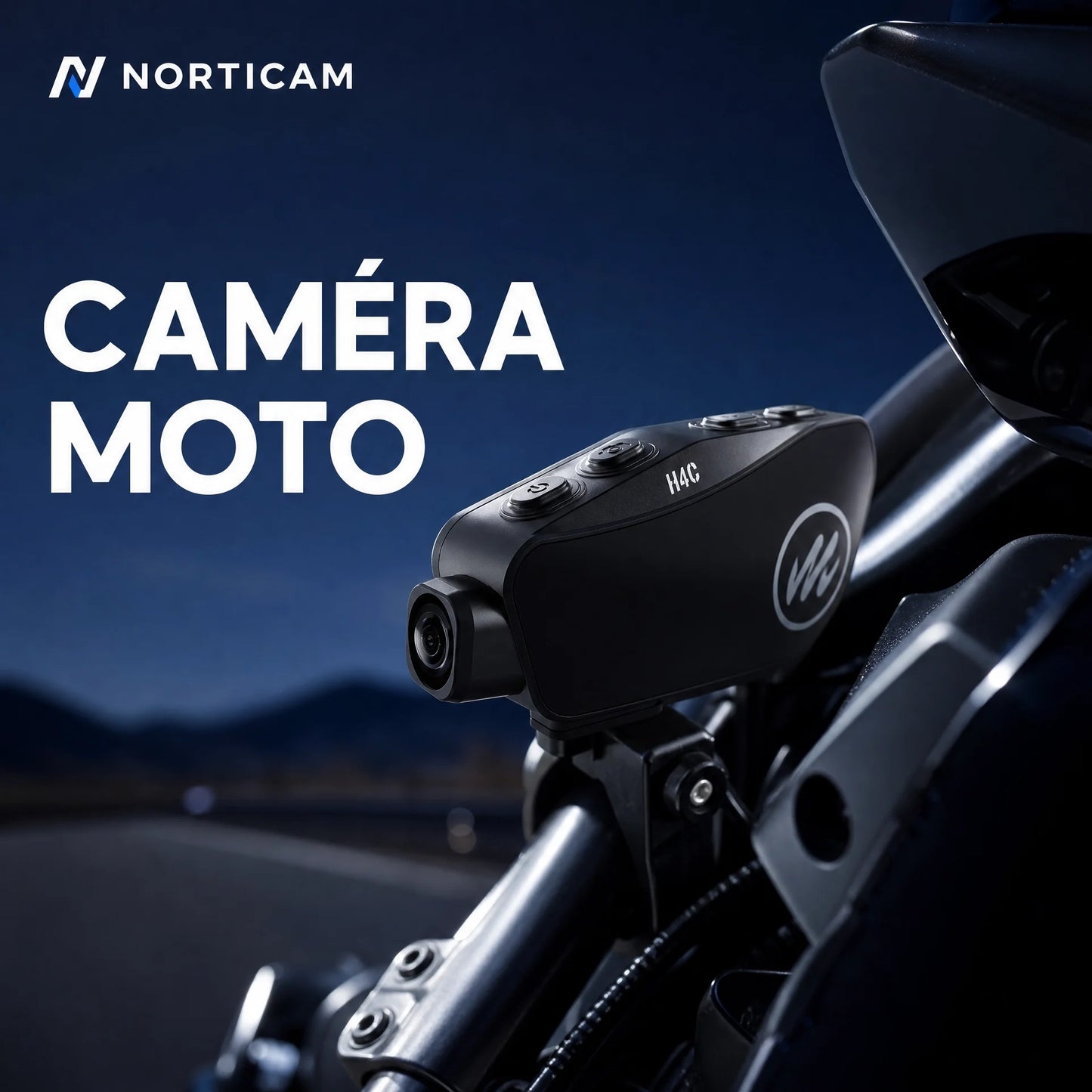 MOMAN H4C caméra moto
