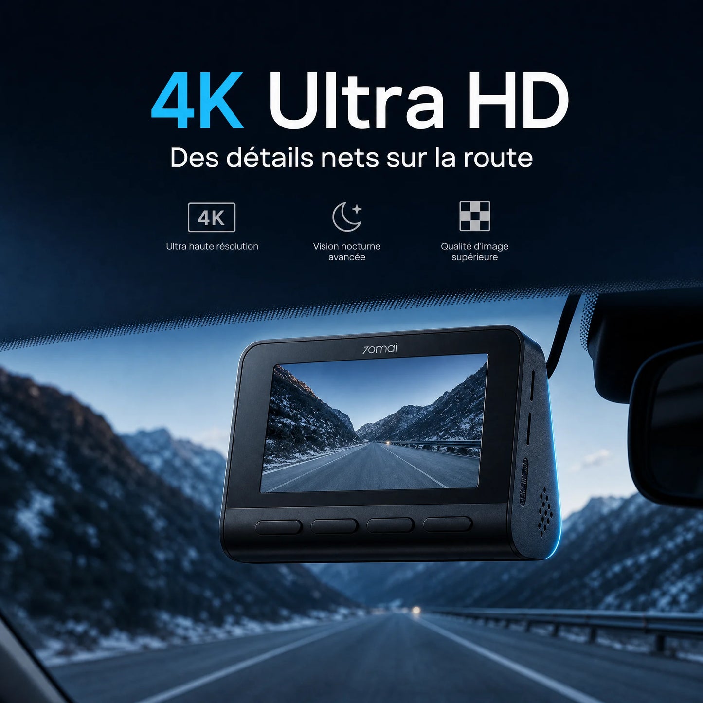 70mai A810S dashcam 4K Ultra HD