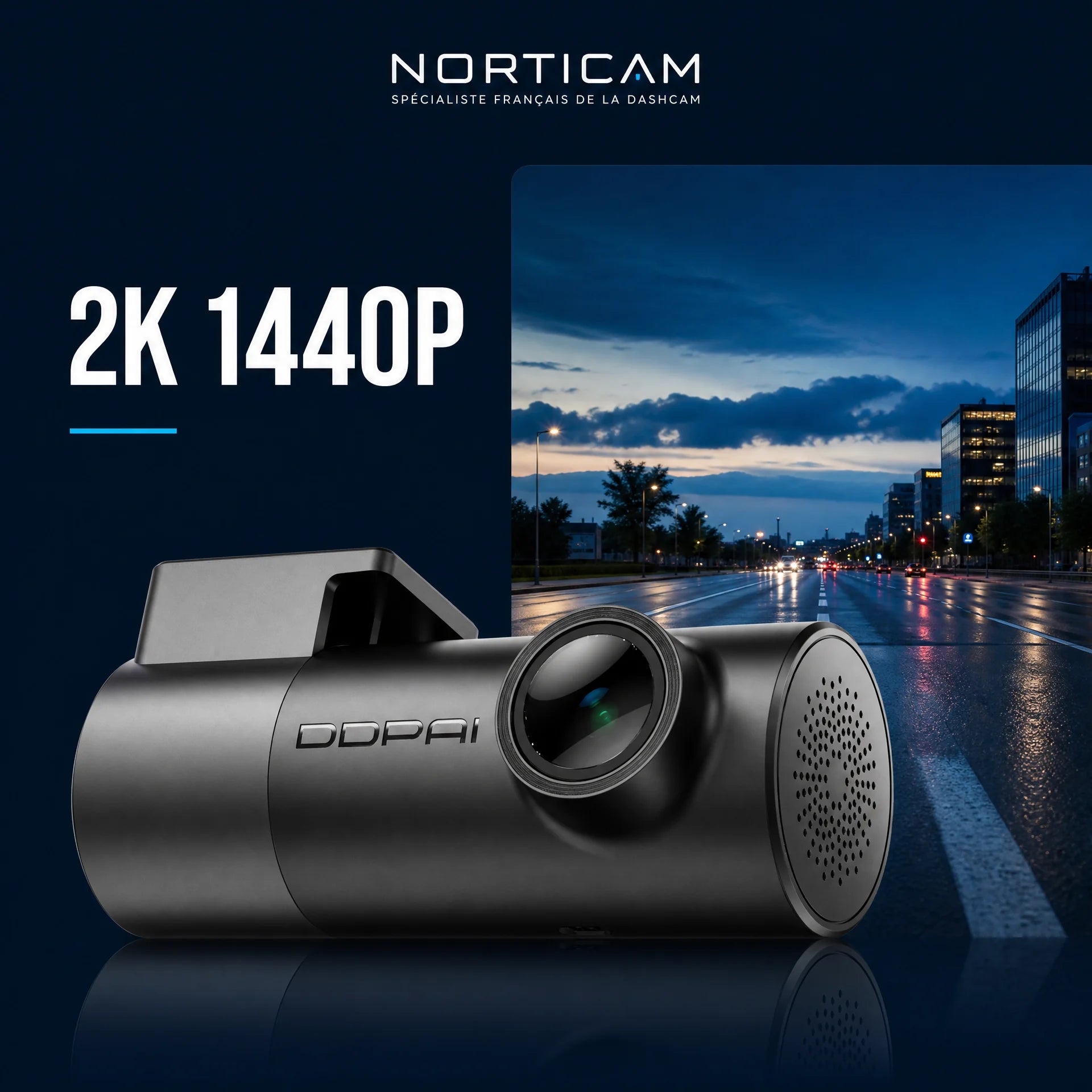 DDPAI MINI Pro caméra voiture 2K 1440p