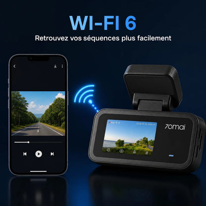 Dashcam voiture compacte HDR — 70mai A210