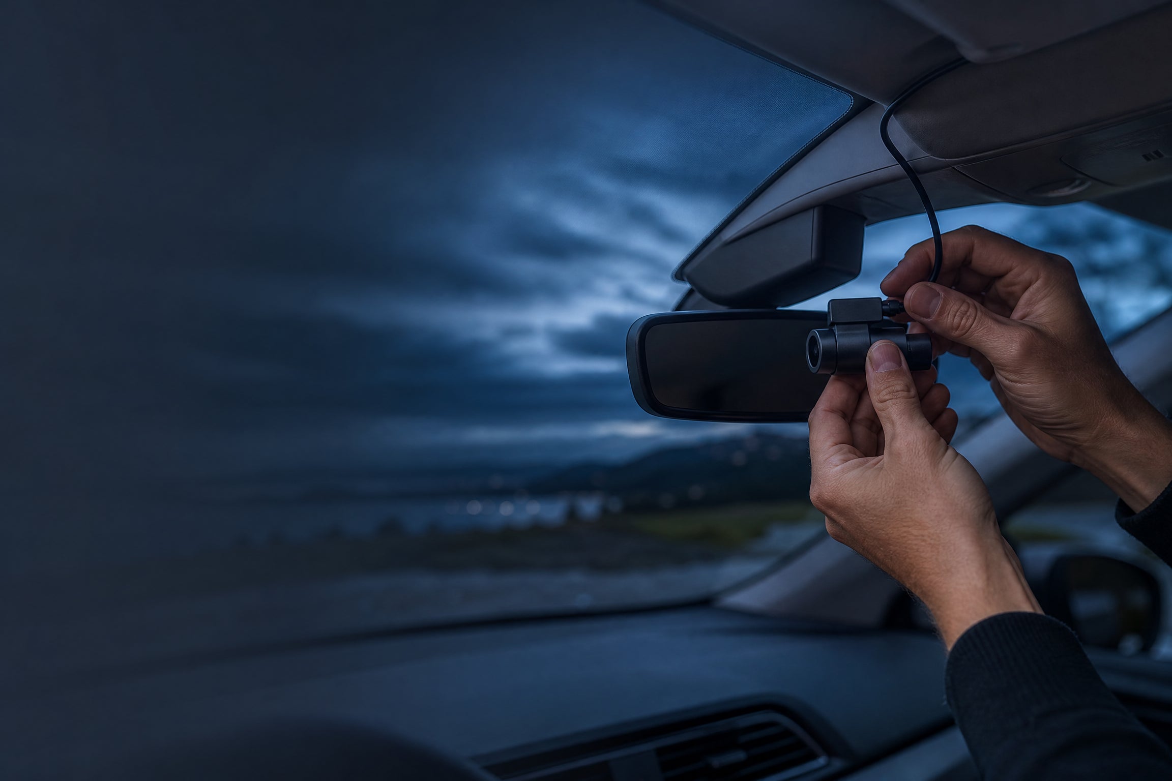 Installation d’une caméra embarquée dans une voiture
